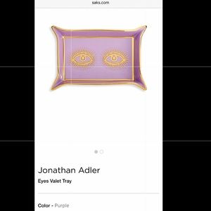 New with packaging Jonathan Adler Eyes Valet Tray